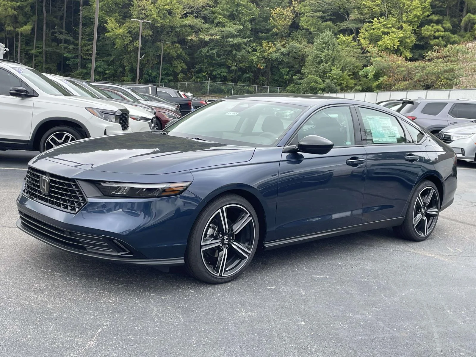 New 2026 Canyon River Blue Metallic Honda SE CVT image 3