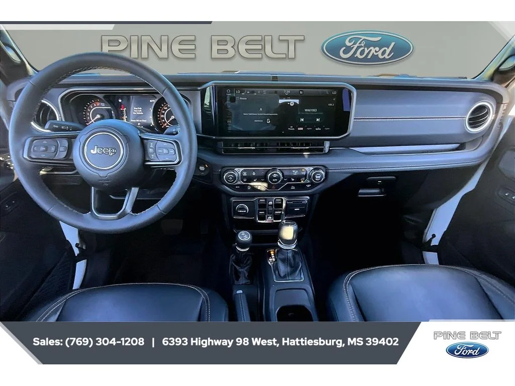 Used 2025 Bright White Clearcoat Jeep High Tide image 14