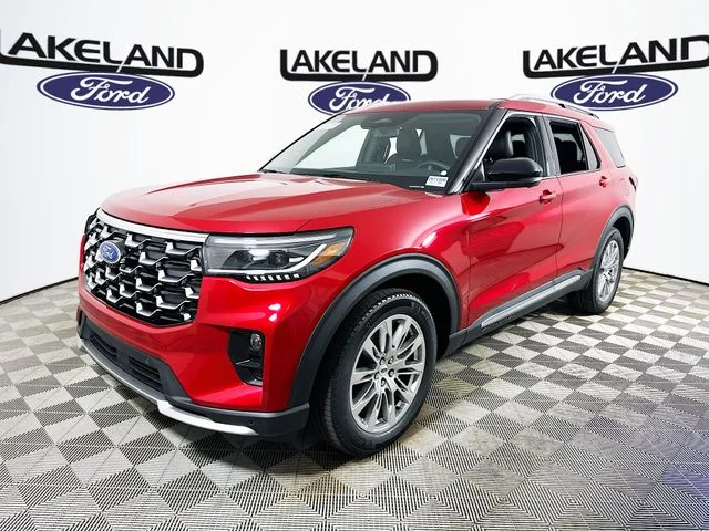 New 2026 Red Ford Platinum image 8
