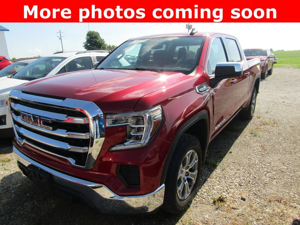 Certified Used 2020 Red Quartz Tintcoat GMC SLE image 1