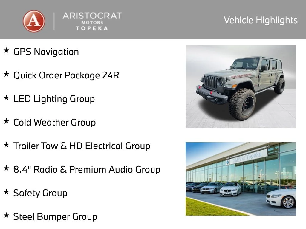 Used 2020 Gray Jeep Unlimited Rubicon image 2