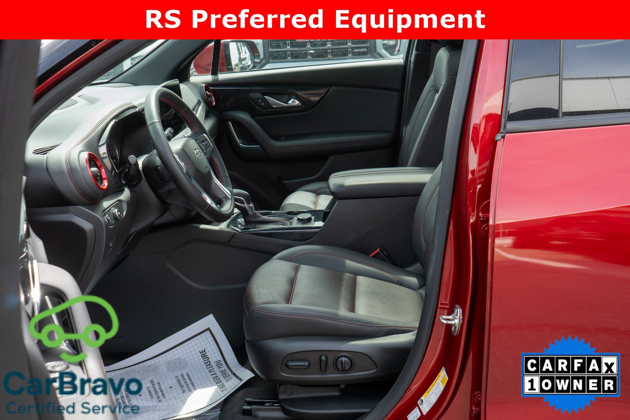 Used 2023 Radiant Red Tintcoat Chevrolet RS image 28