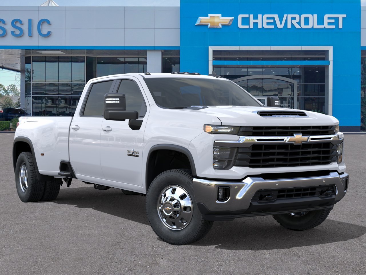 2026 Chevrolet Silverado 3500 HD LT DRW White at Classic Elite Chevrolet Hwy 6