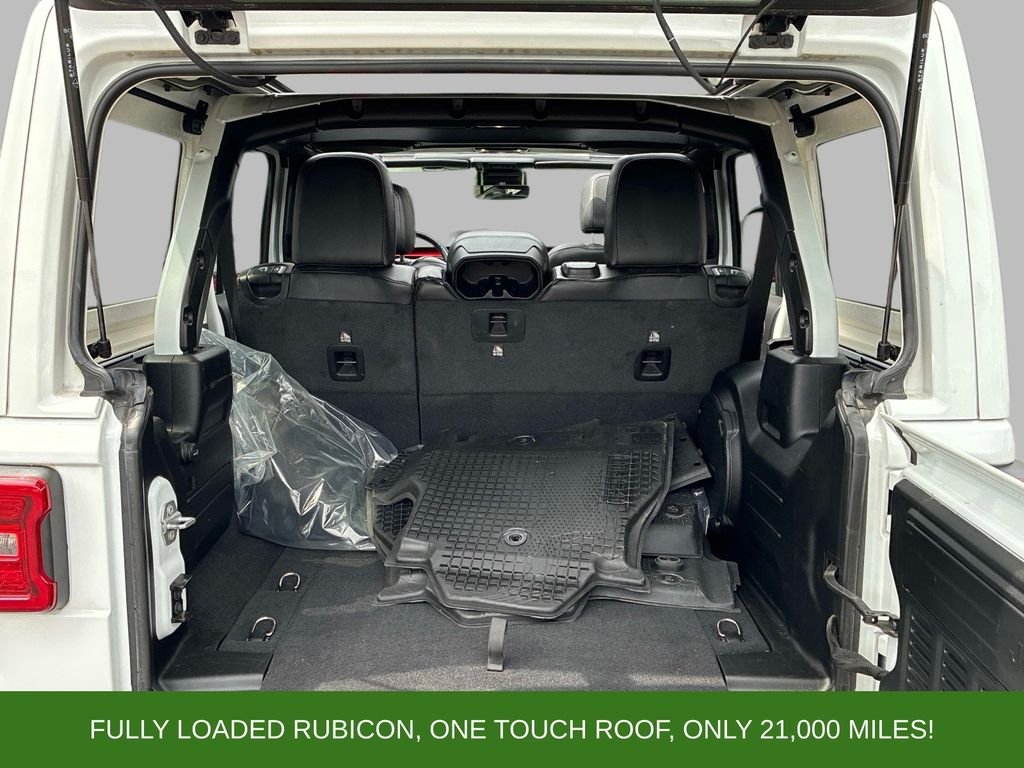 Used 2021 White Jeep Unlimited Rubicon image 11