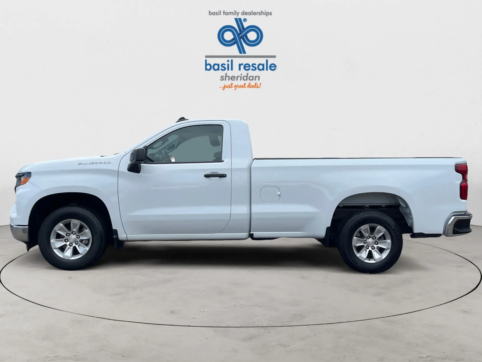 Used 2024 Summit White Chevrolet Work Truck image 3