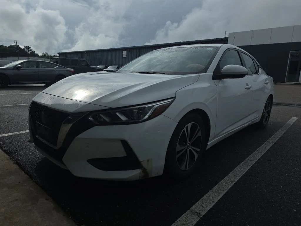 Used 2022 White Nissan SV image 1