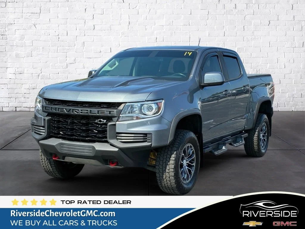 Used 2022 SATIN STEEL METALLIC Chevrolet 4WD ZR2 image 1