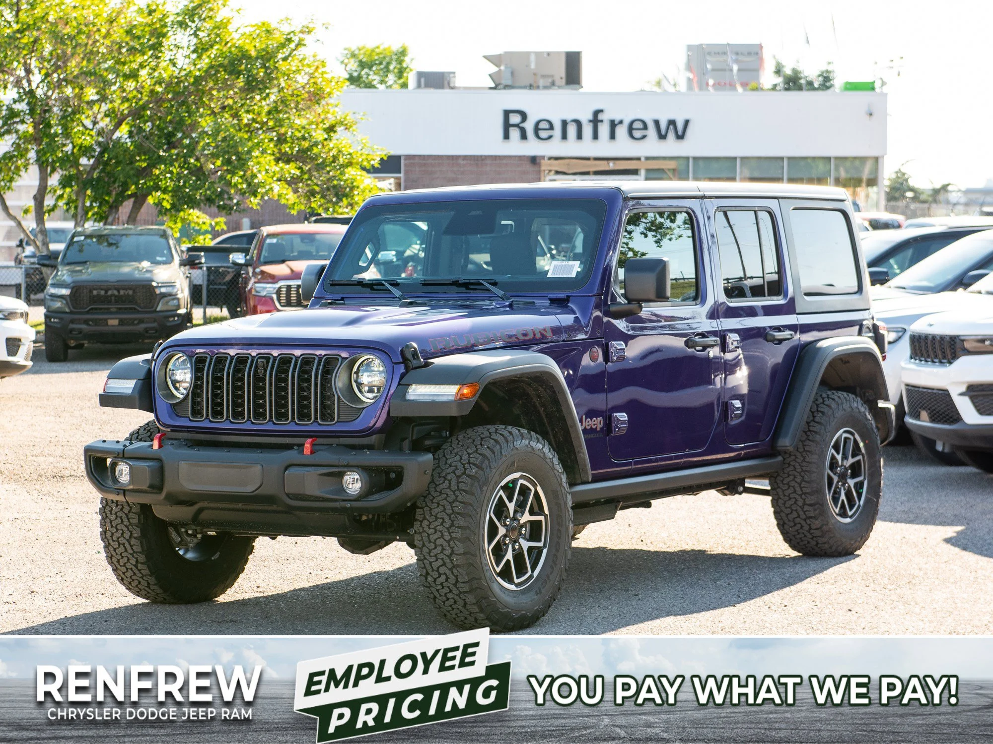New 2026 reign Jeep Rubicon* 4 Door 4x4, Nappa Leather, Steel Bumpers, Safety Group image 1