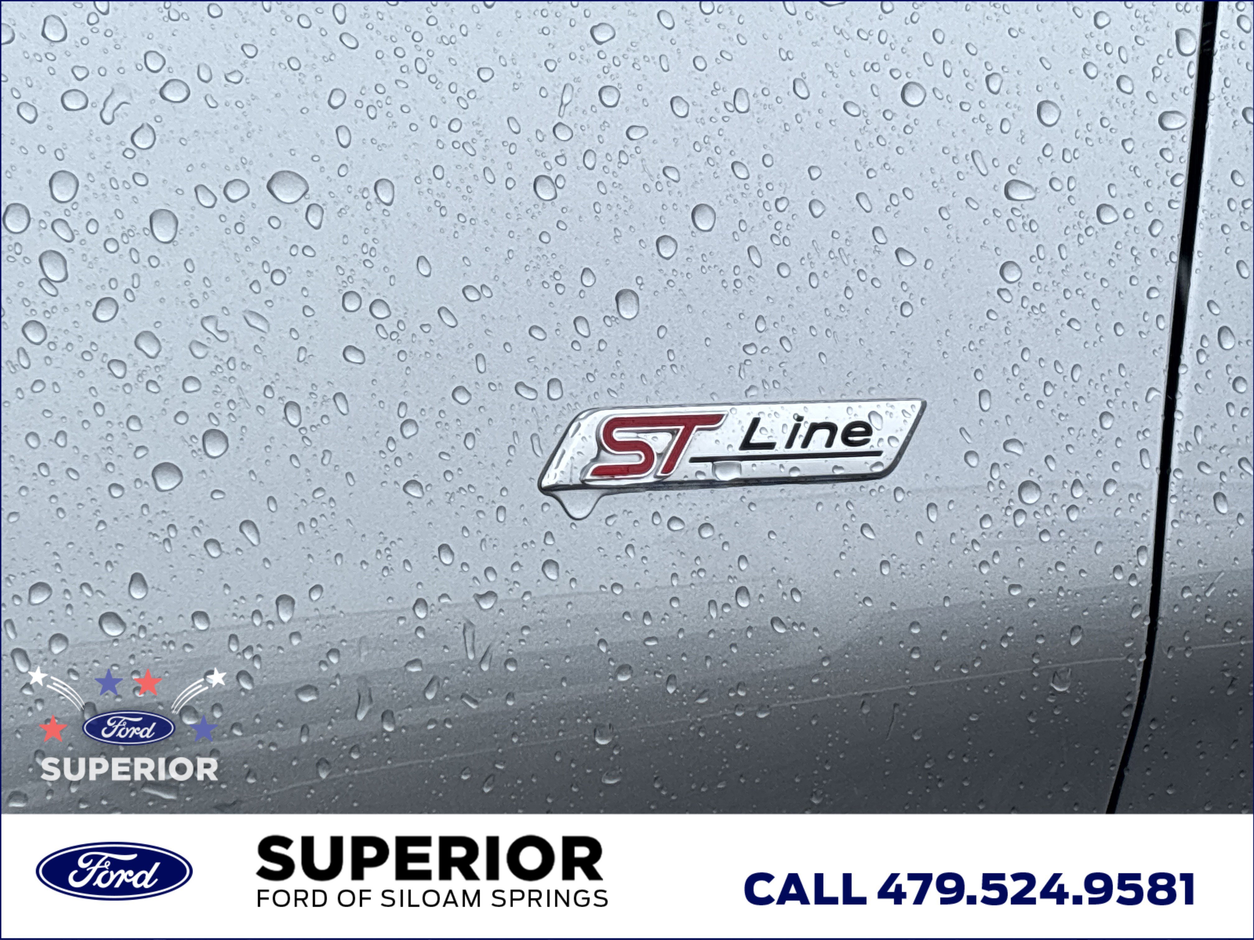 Used 2024 Iconic Silver Metallic Ford ST-Line image 14