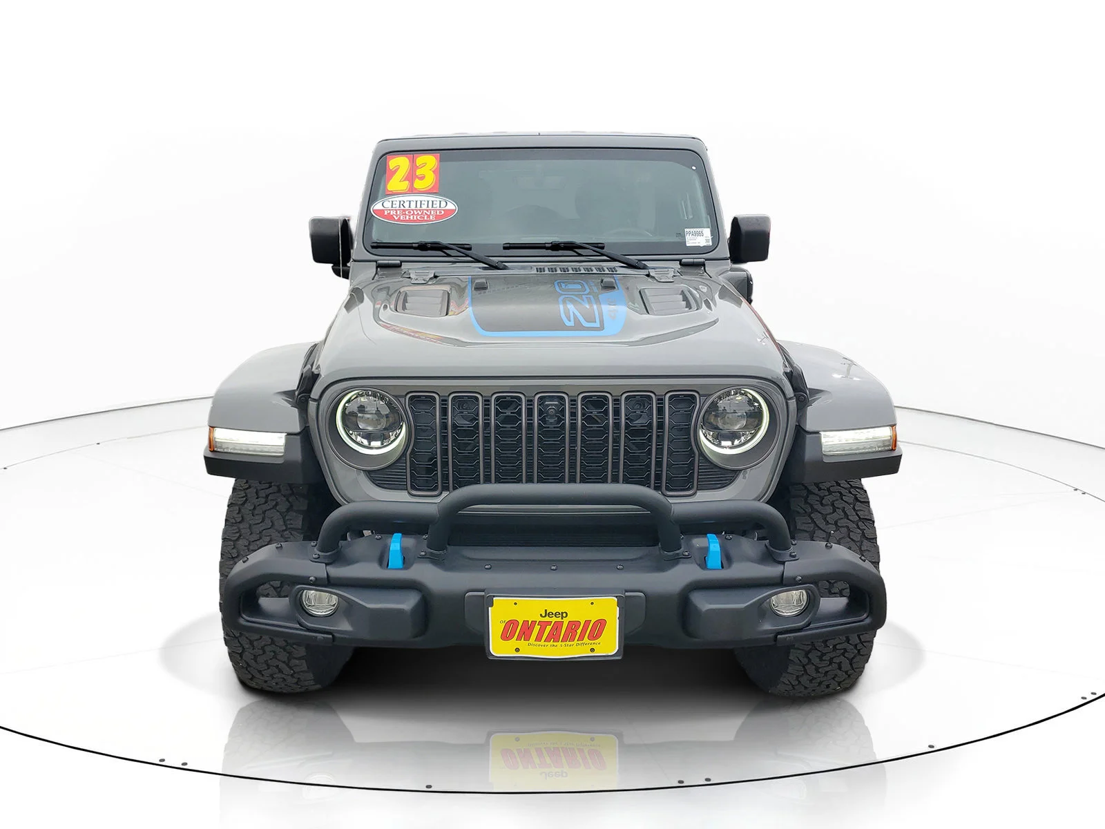 Certified Used 2023 Gray Jeep Rubicon 20th Anniversary Edition 4xe image 9