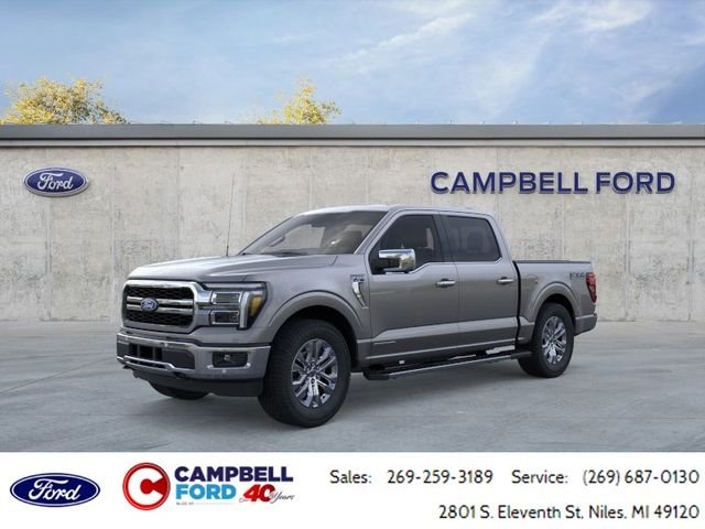 New 2026 Carbonized Gray Metallic Ford Lariat® image 1