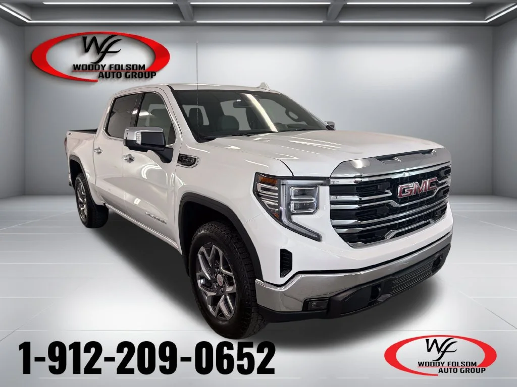 New 2026 Summit White GMC SLT image 1