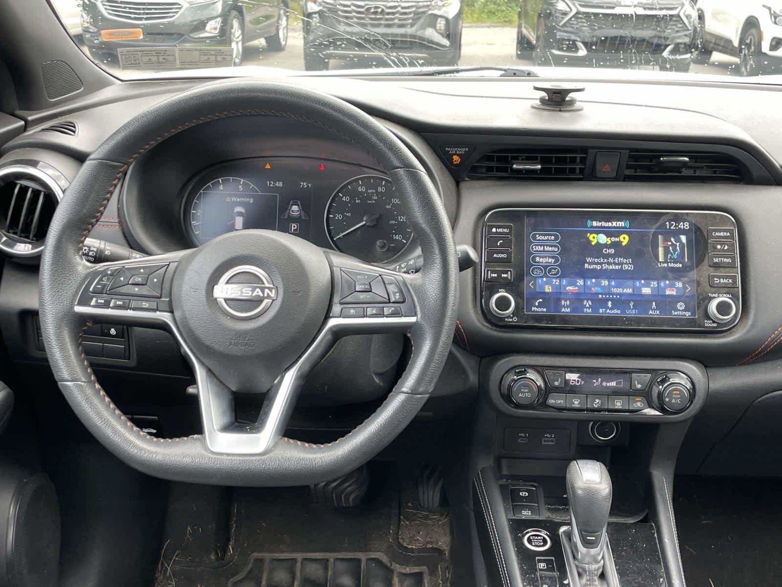 Used 2024 Aspen White Tricoat/Super Black Nissan SR image 2