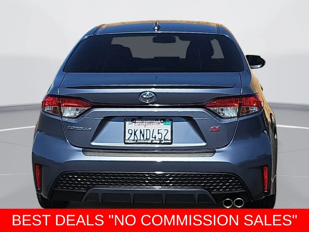 Used 2021 Blue Toyota SE image 4