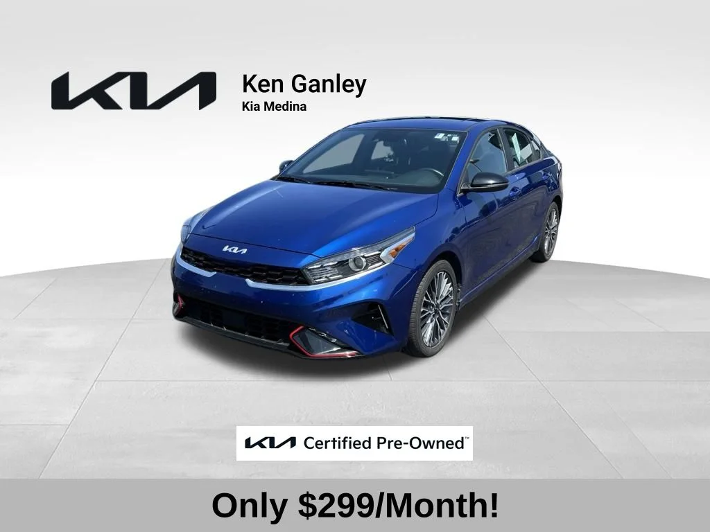 Certified Used 2024 Blue Kia GT-Line image 1