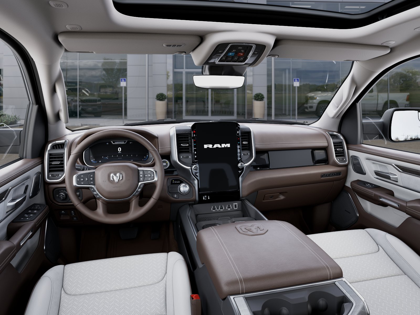 New 2026 Forged Blue Metallic Exterior Paint RAM Laramie image 35