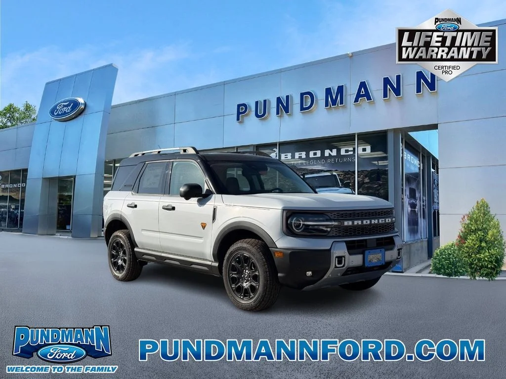 New 2026 Space White Metallic Ford Badlands® image 1
