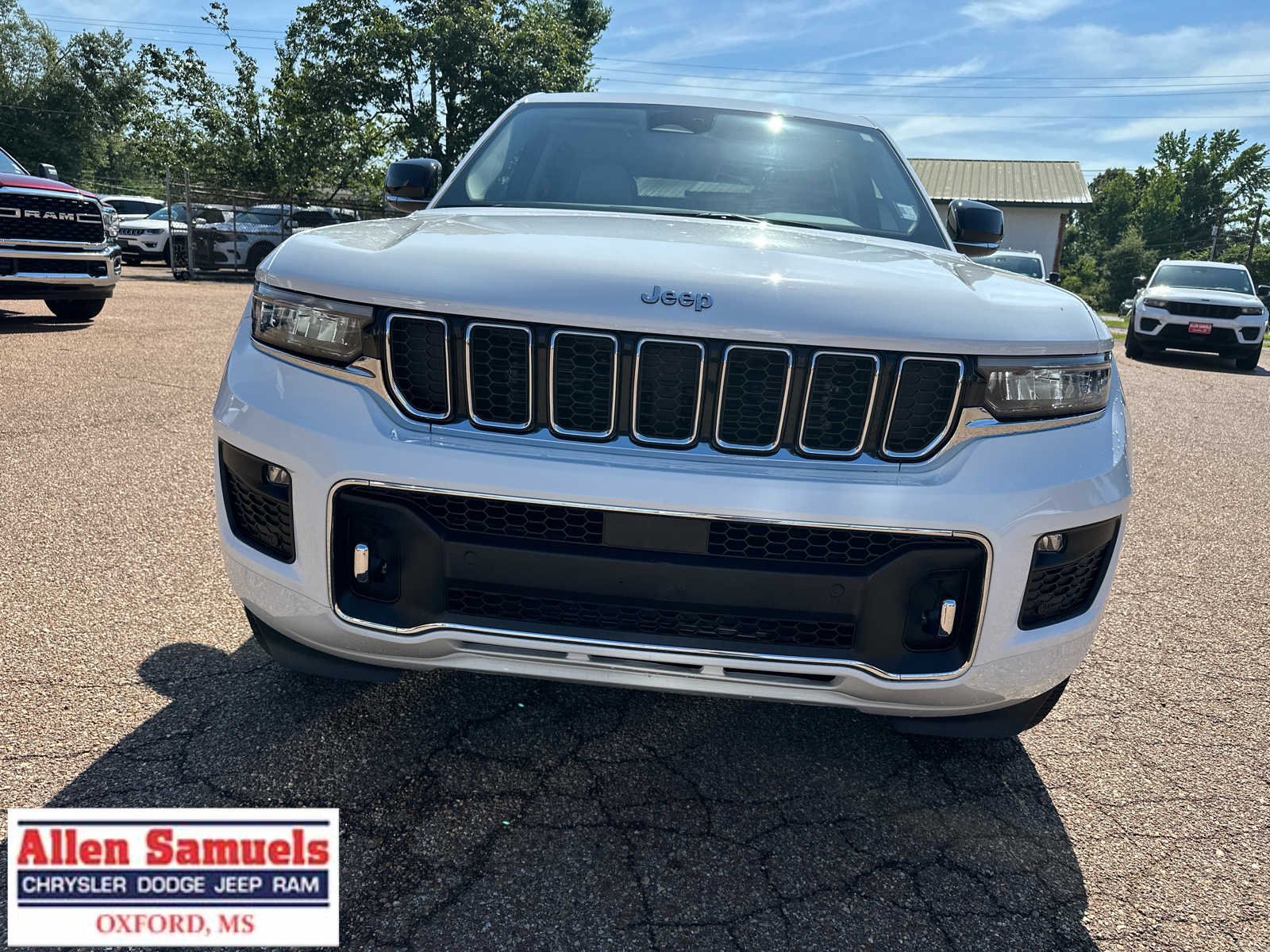 Used 2023 Bright White Clearcoat Jeep Overland image 8
