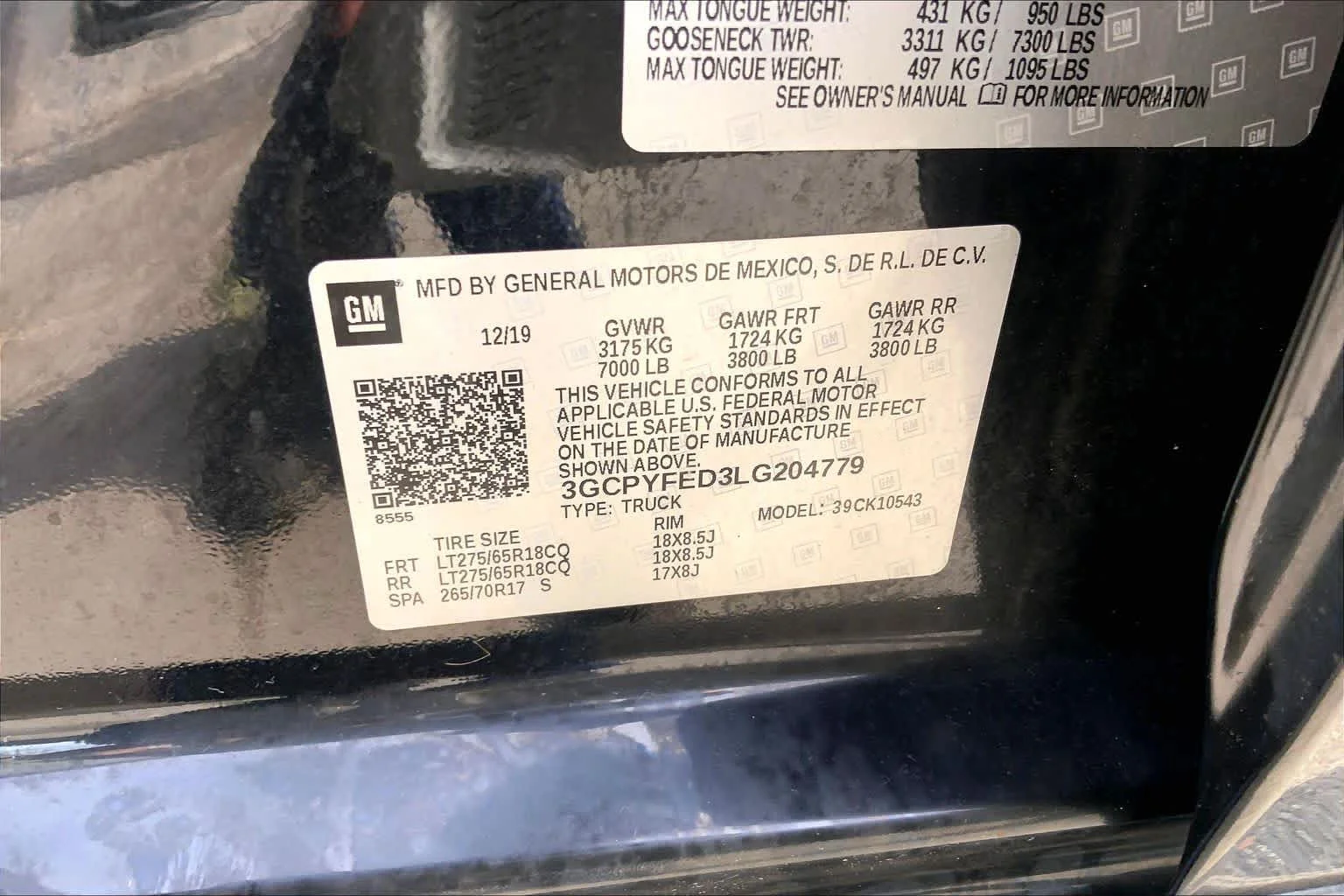 Certified Used 2020 Black Chevrolet LT Trail Boss image 34