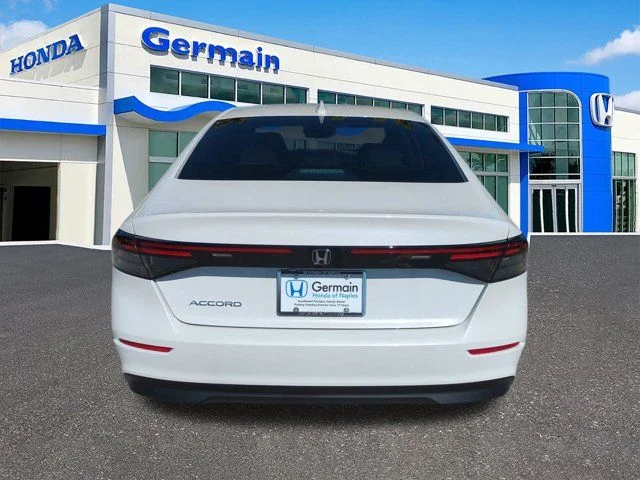 New 2026 Platinum White Pearl Honda LX image 4