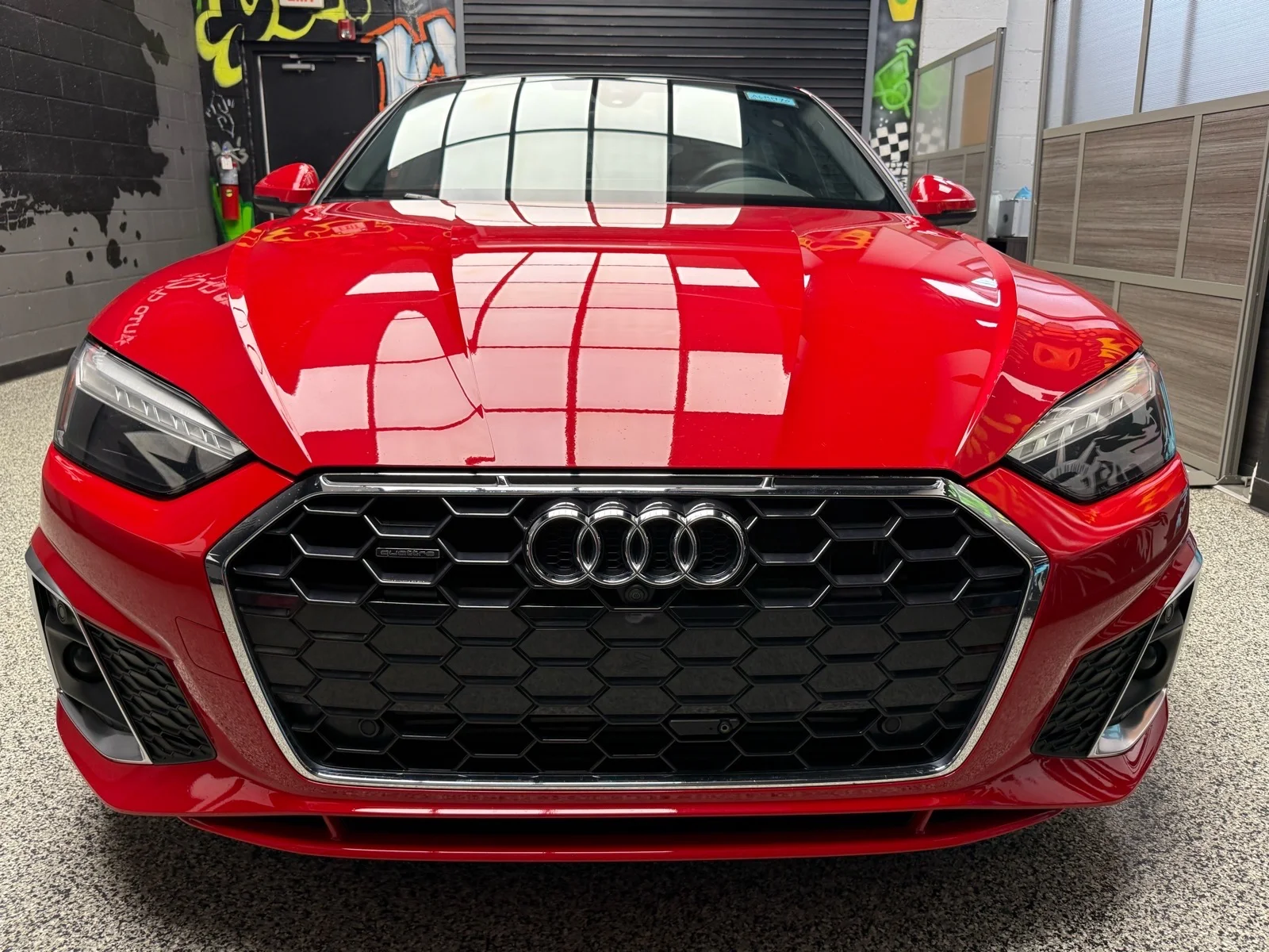Used 2024 Progressive Red Metallic (b1b1) Audi quattro S line Prem Plus 45 TFSI image 2