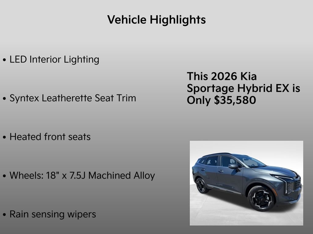 New 2026 Gravity Gray Kia EX image 34