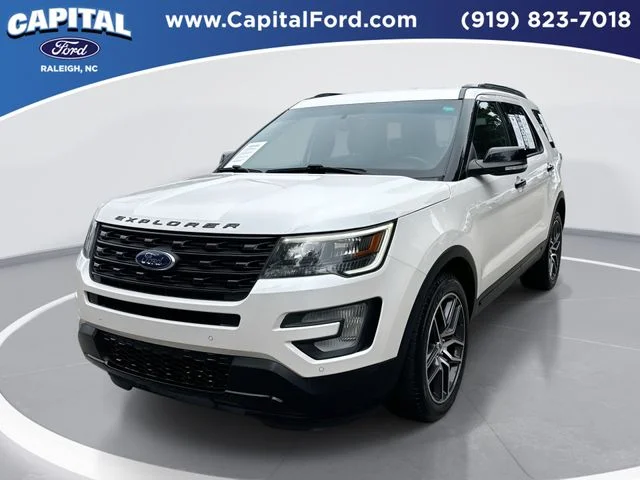 Used 2016 White Ford Sport image 1