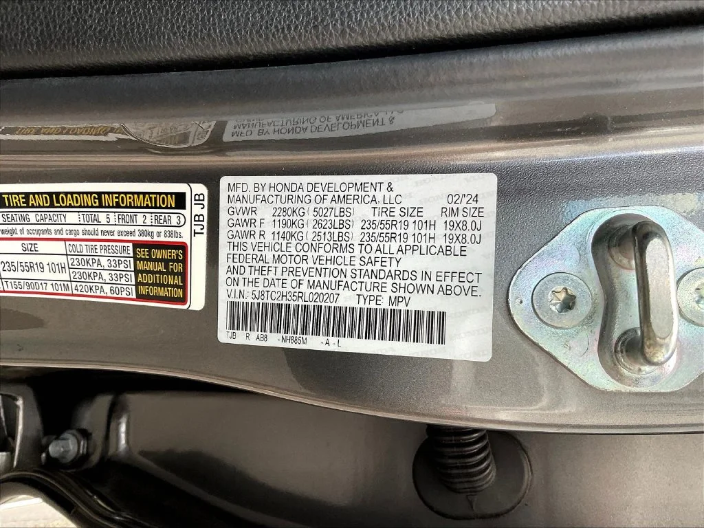 Used 2024 Liquid Carbon Metallic Acura Base image 19