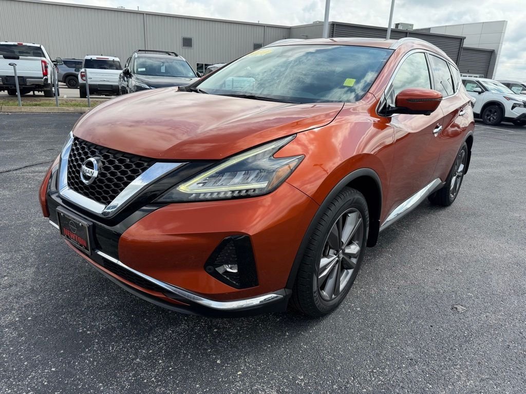 Used 2020 Orange Nissan Platinum image 2
