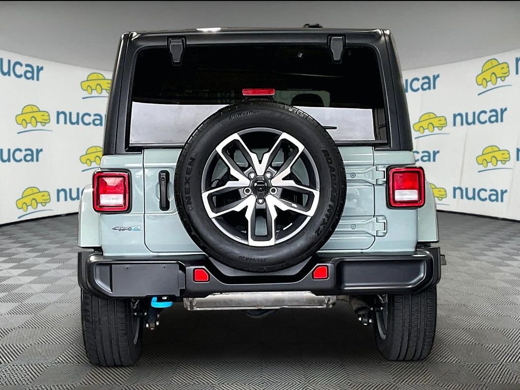 Used 2024 Gray Jeep Sport S 4xe image 5