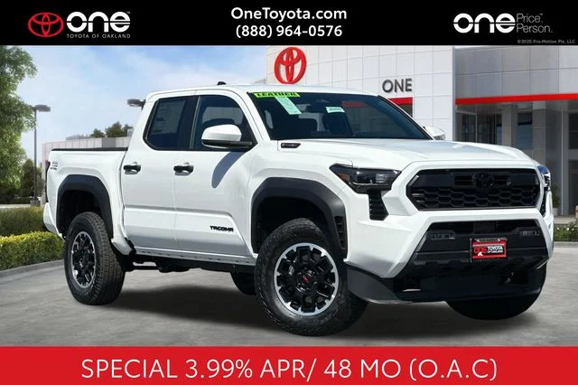 New 2026 White Toyota TRD Off Road image 1
