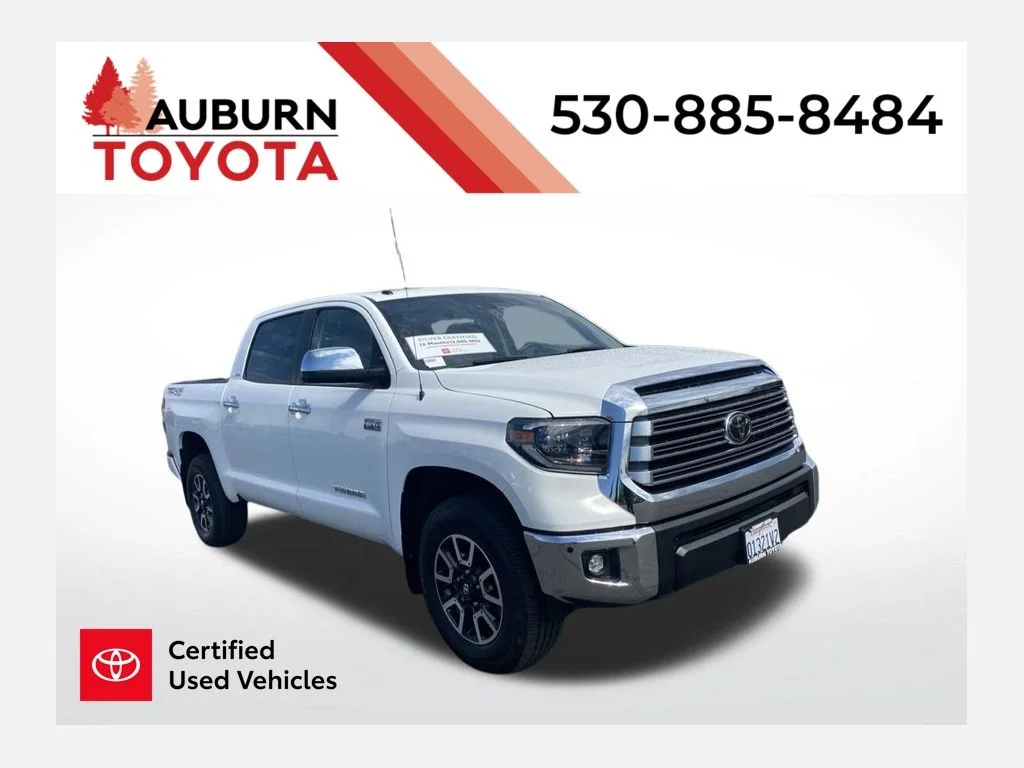 Certified Used 2019 White Toyota Limited image 1