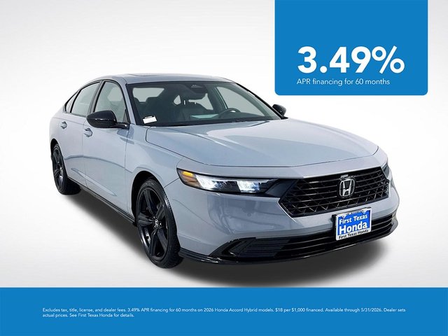 2026 Honda Accord Hybrid Sport-L