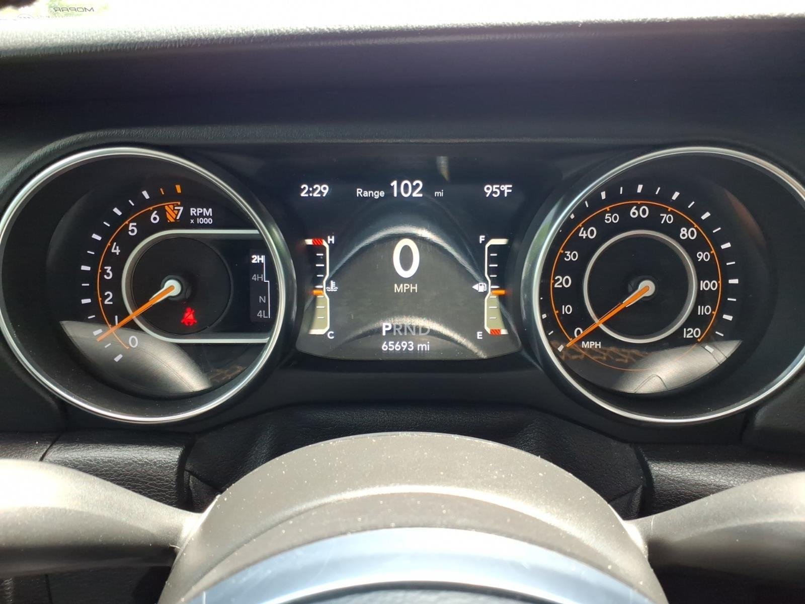 Used 2021 Bright White Clearcoat Jeep High Altitude image 24