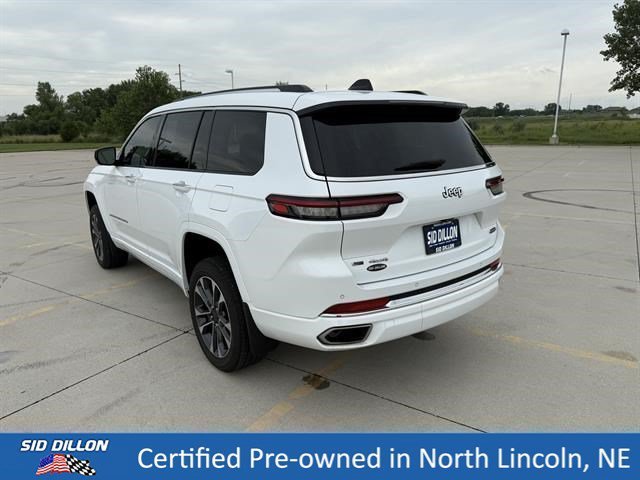 Used 2023 Bright White Clear Coat Jeep Overland image 7