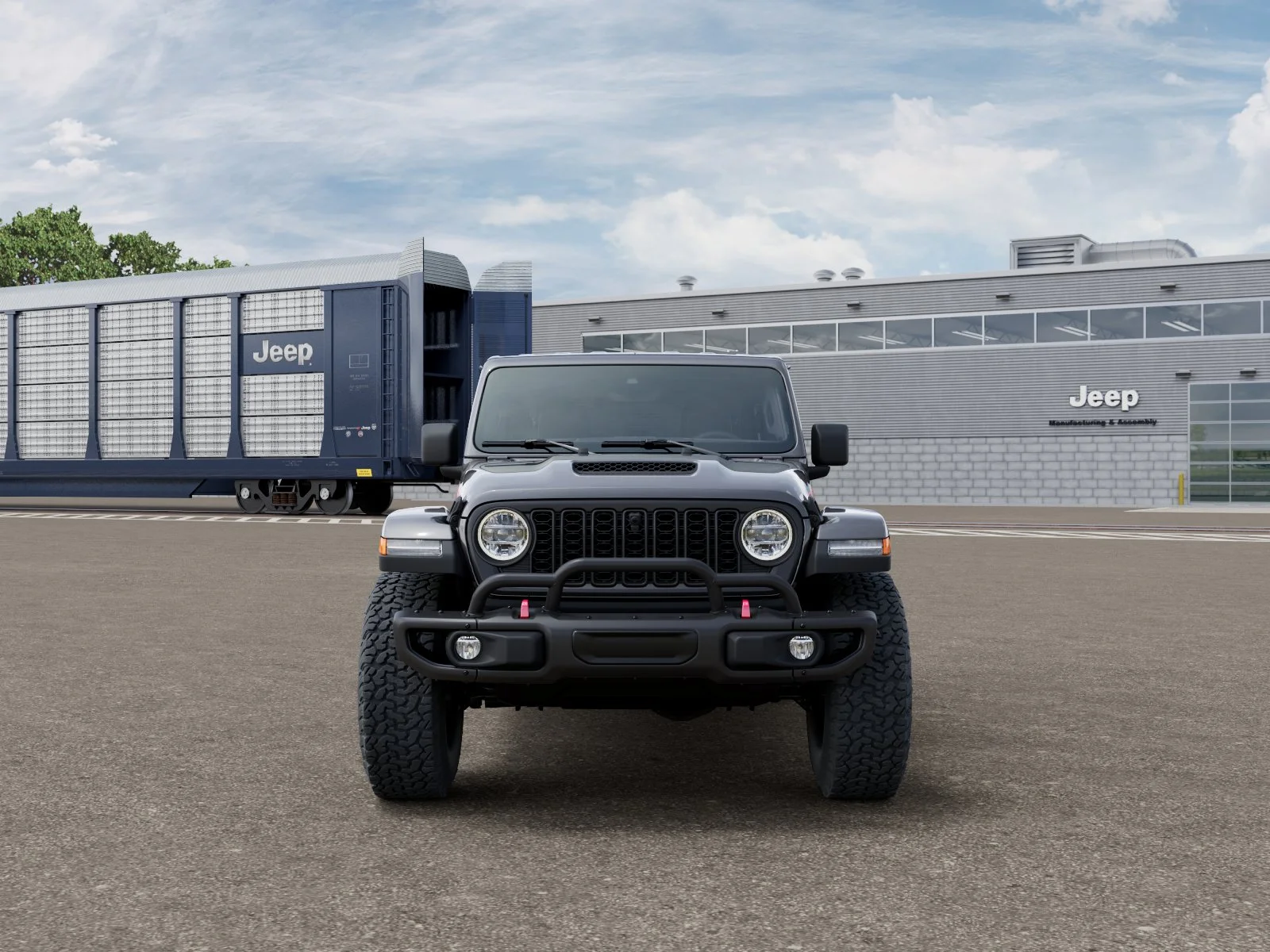 New 2026 Granite Crystal Metallic Clear-Coat Exterior Paint Jeep  image 6