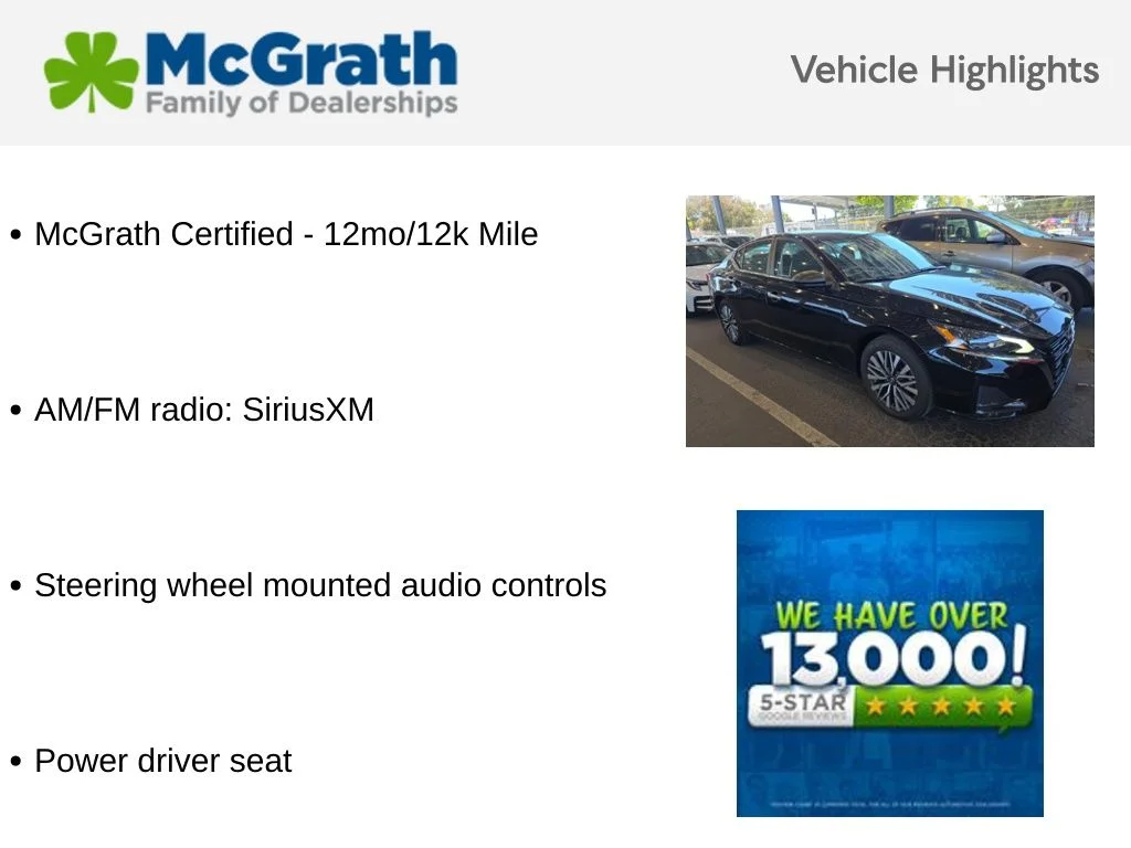 Used 2025 Black Nissan 2.5 SV image 6
