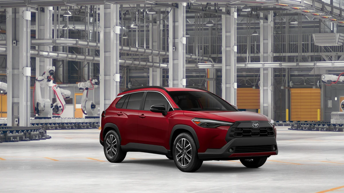 New 2026 Soul Red Crystal Toyota XLE image 15
