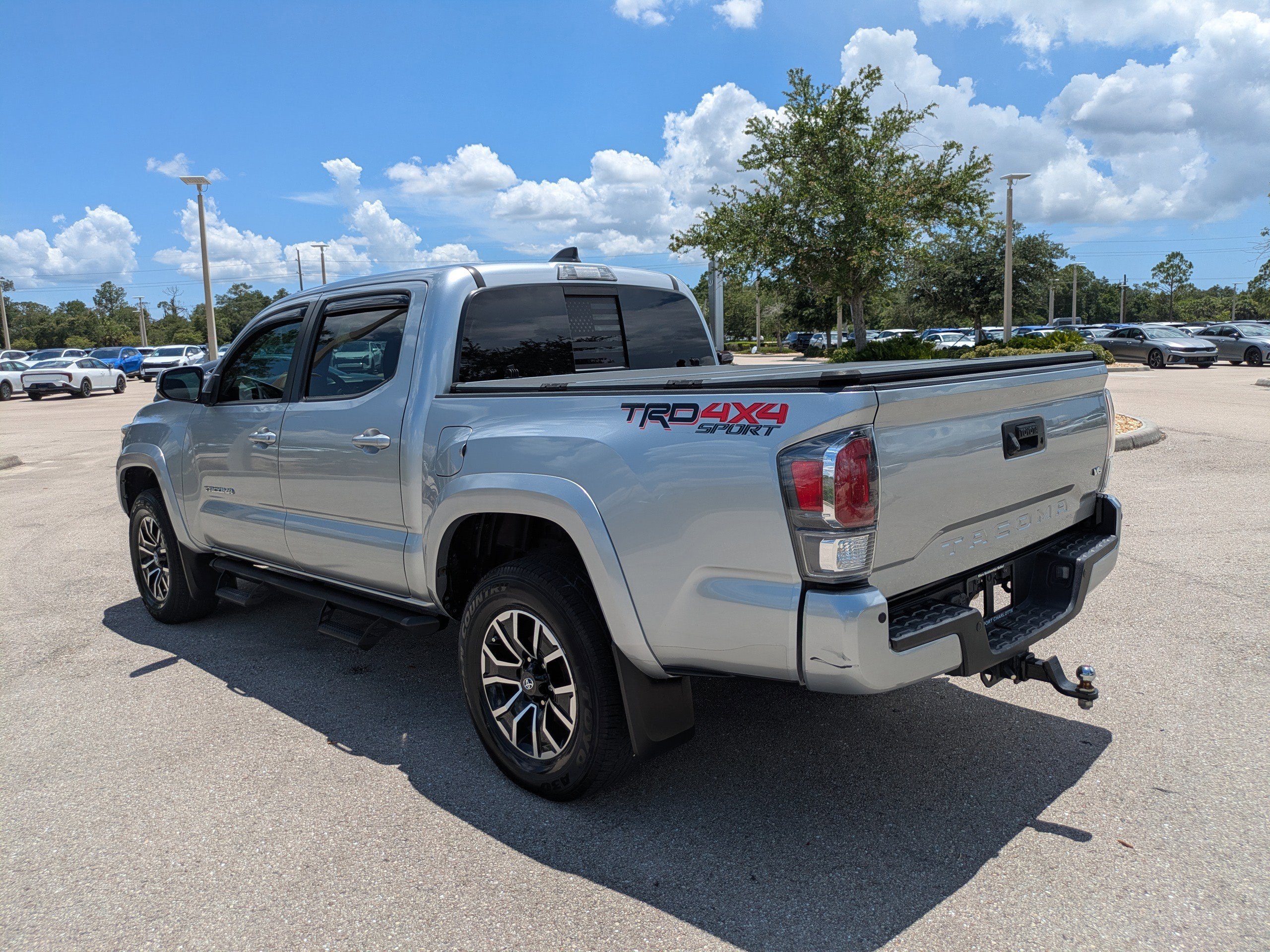 Used 2022 Celestial Silver Metallic Toyota TRD Sport image 7