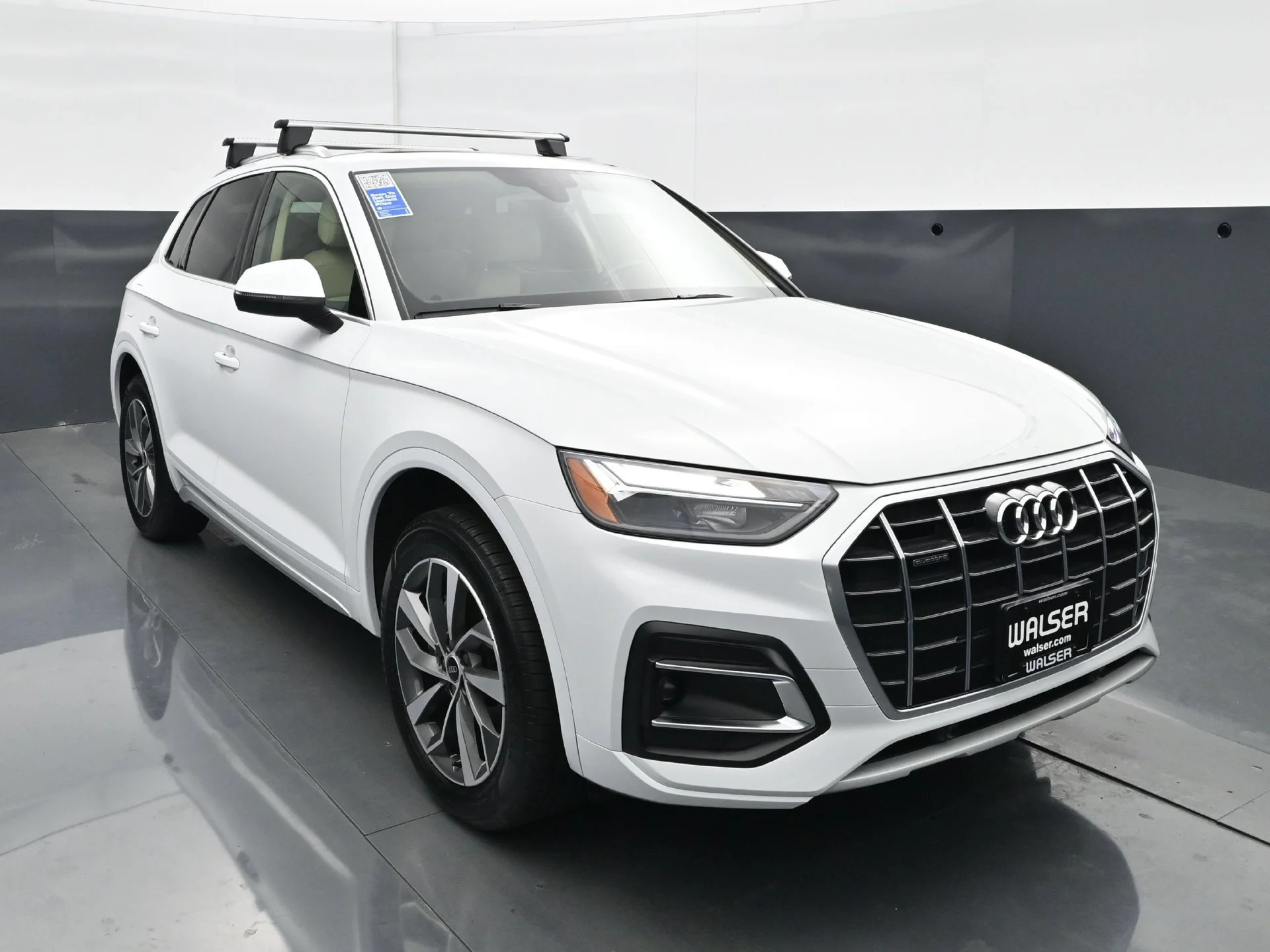 Used 2021 Glacier White Metallic Audi 45 Premium Plus image 10