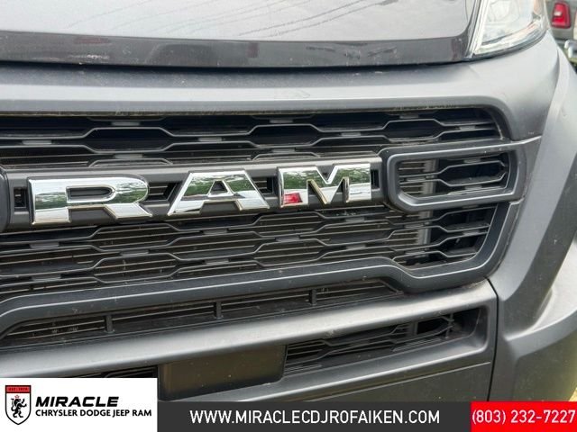 Gray (Granite Crystal Metallic Clearcoat) 2024 RAM ProMaster Chassis 9-Speed Automatic