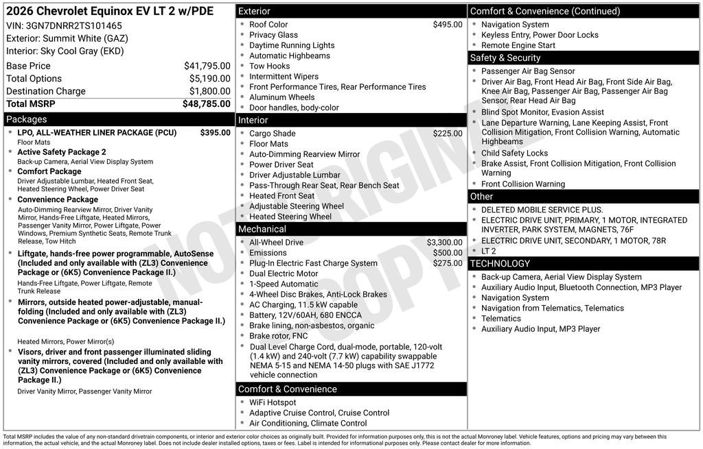 2026 Chevrolet Equinox EV 2LT - Photo 36