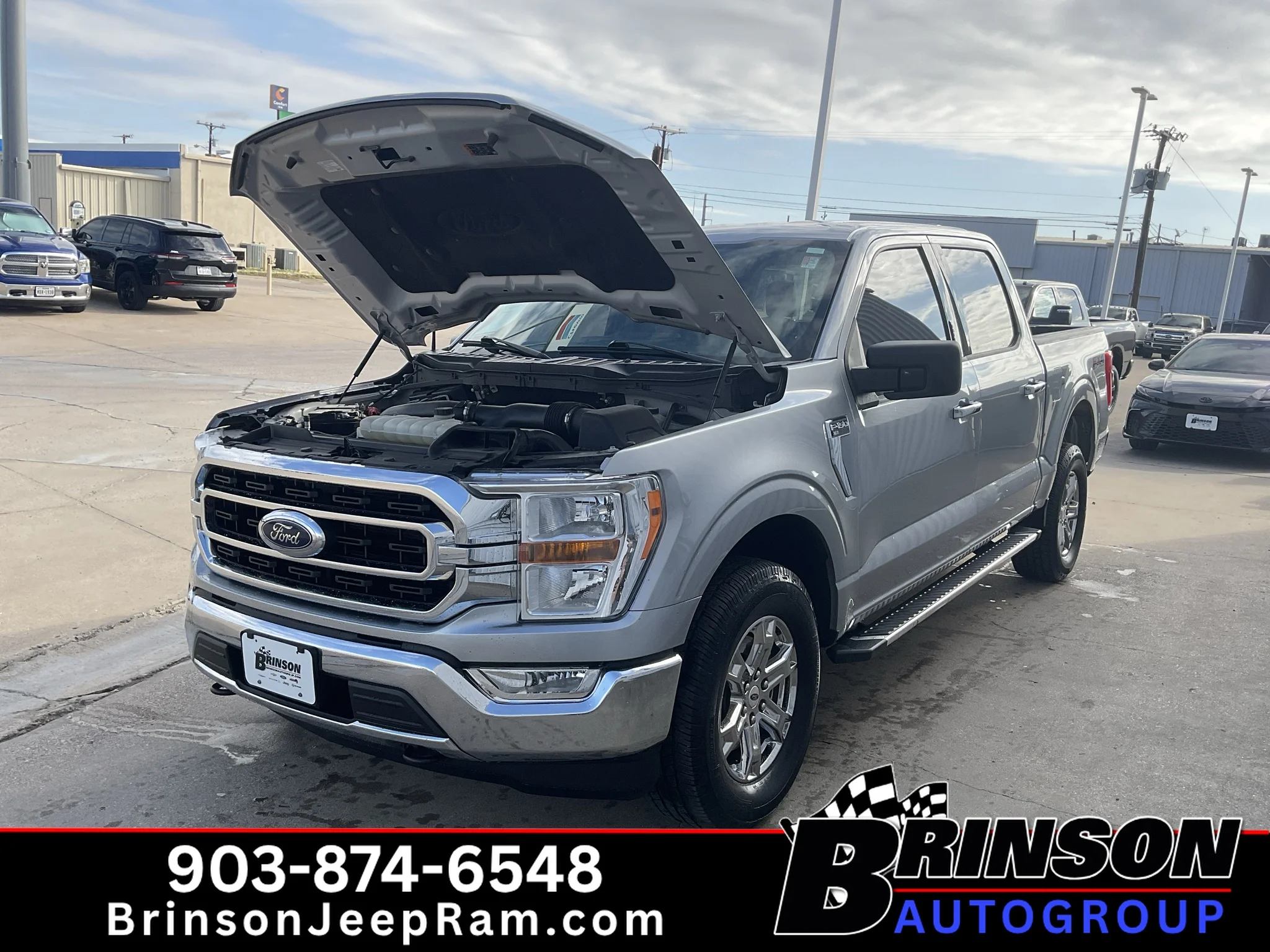 Used 2023 Iconic Silver Metallic Ford XLT image 13