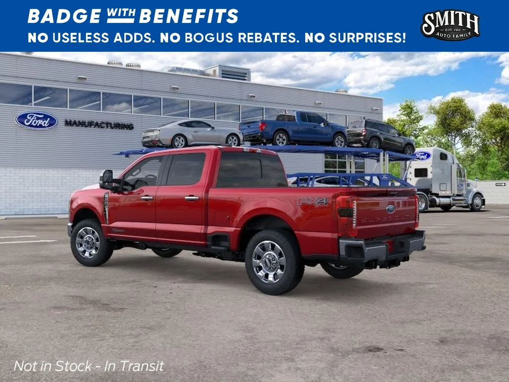 New 2026 Ruby Red Metallic Tinted Clearcoat Ford F-250® Lariat® image 5