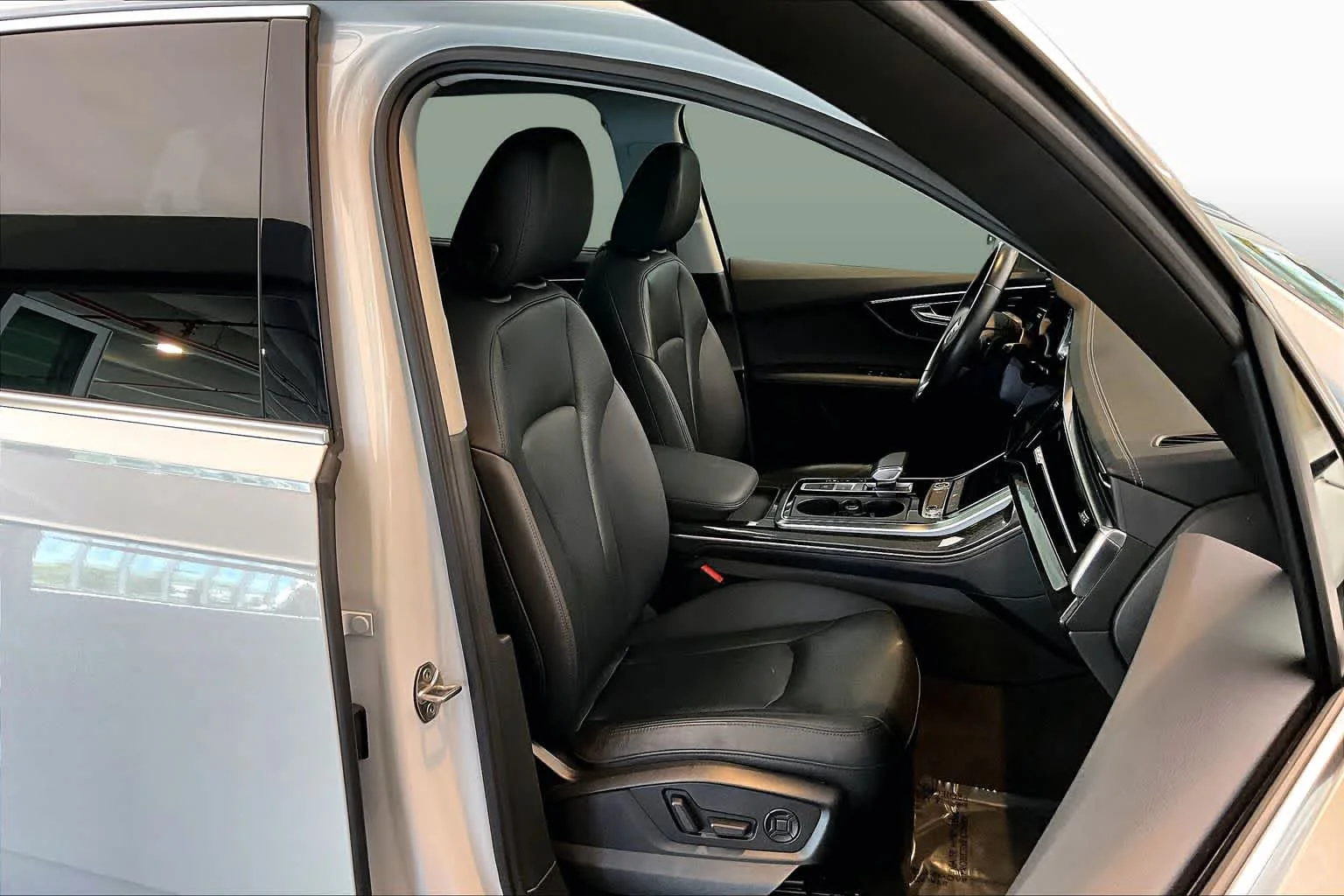 Used 2023 Glacier White Metallic Audi Premium Plus image 9