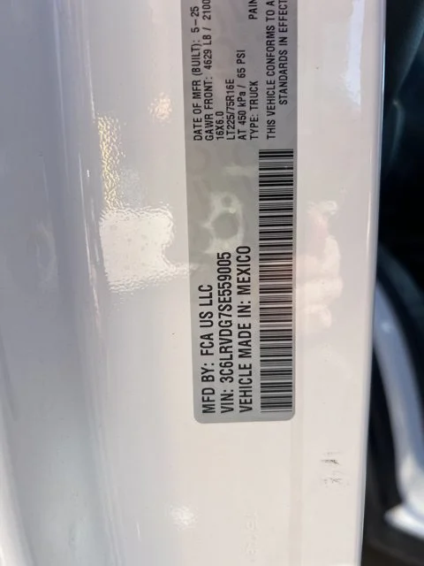 Used 2025 White Ram High Roof image 10