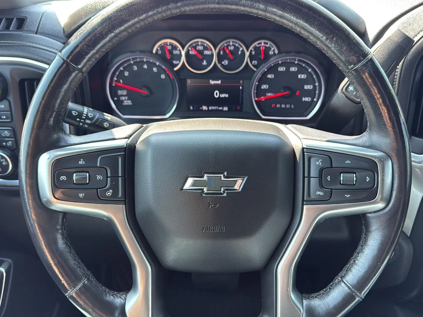 Used 2021 Silver Ice Metallic Chevrolet LT Trail Boss image 18