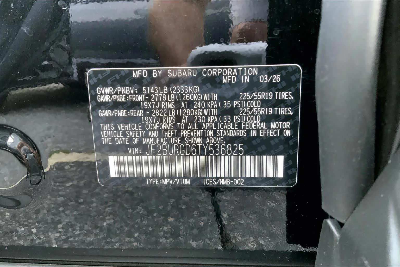 New 2026 CRYSTAL BLACK SILICA Subaru Limited XT image 17