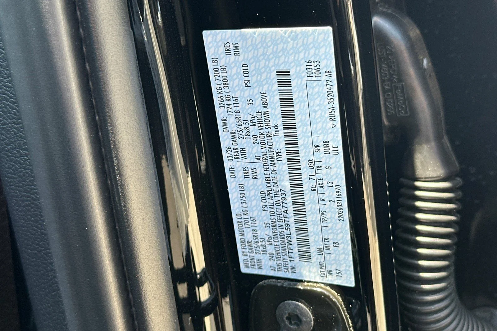 New 2026 Agate Black Metallic Ford XLT image 28