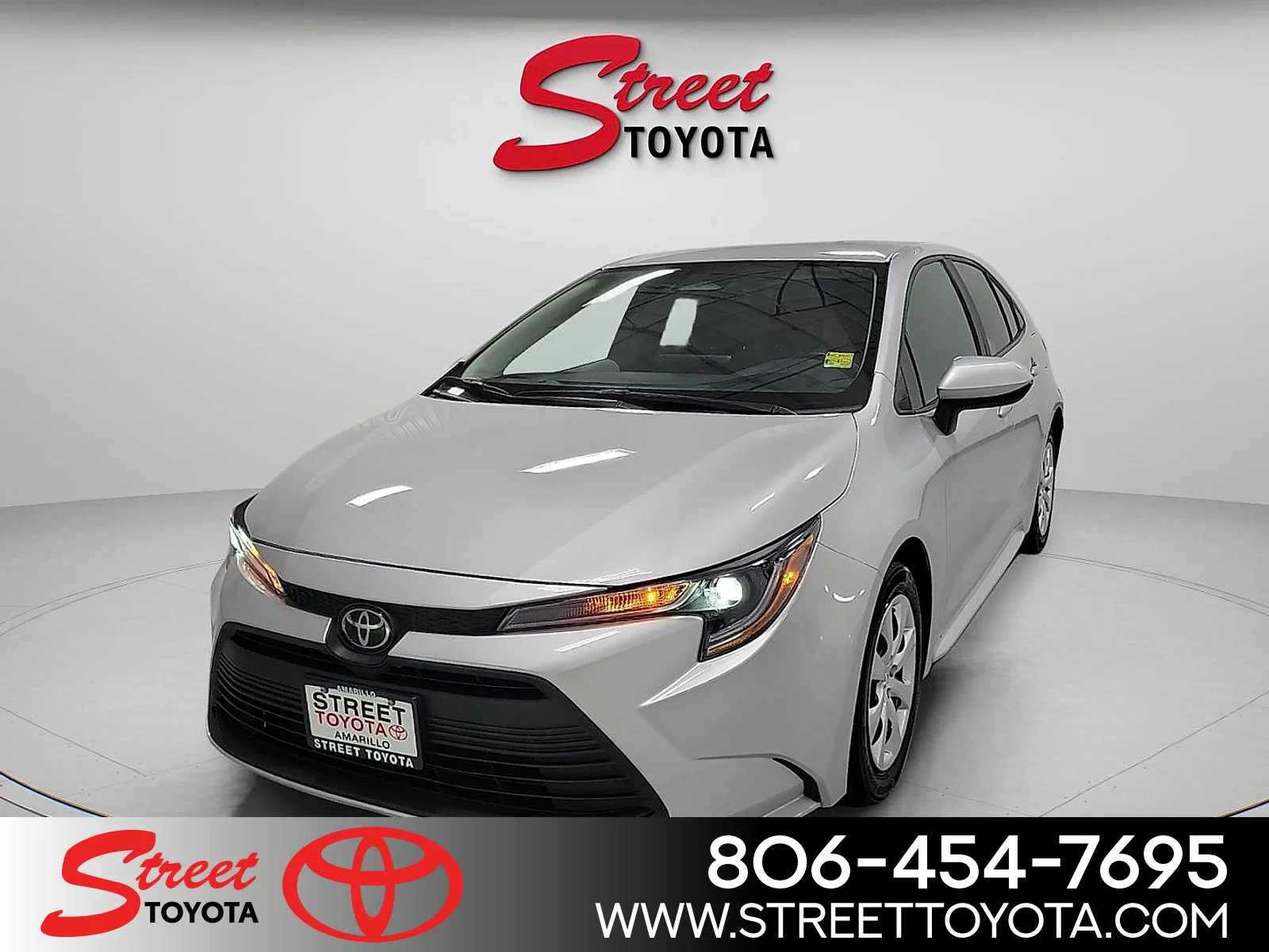 Certified Used 2025 Silver Toyota LE image 1